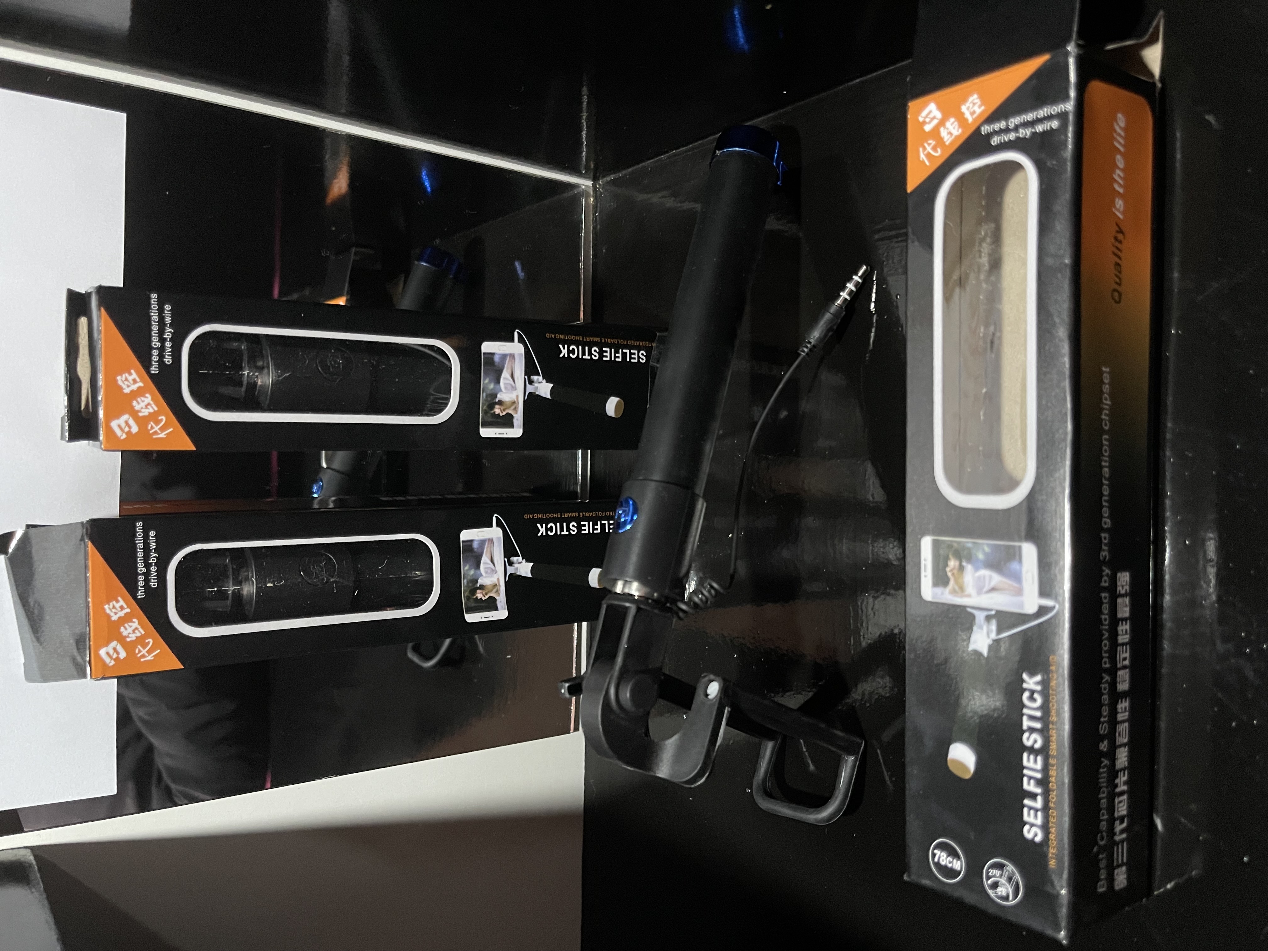 Palo Selfie con Botón de captura de Foto