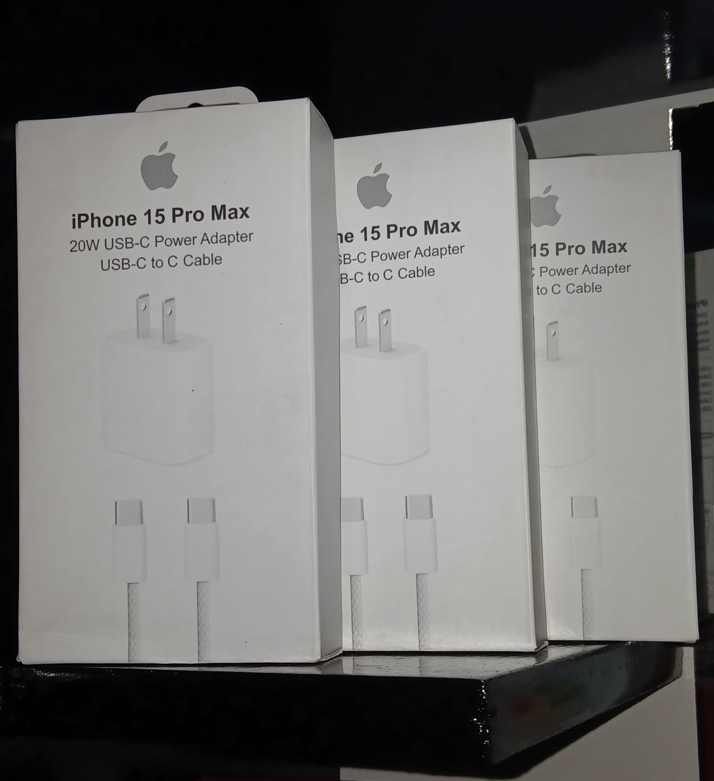 Cargador de iPhone 15 Pro Max