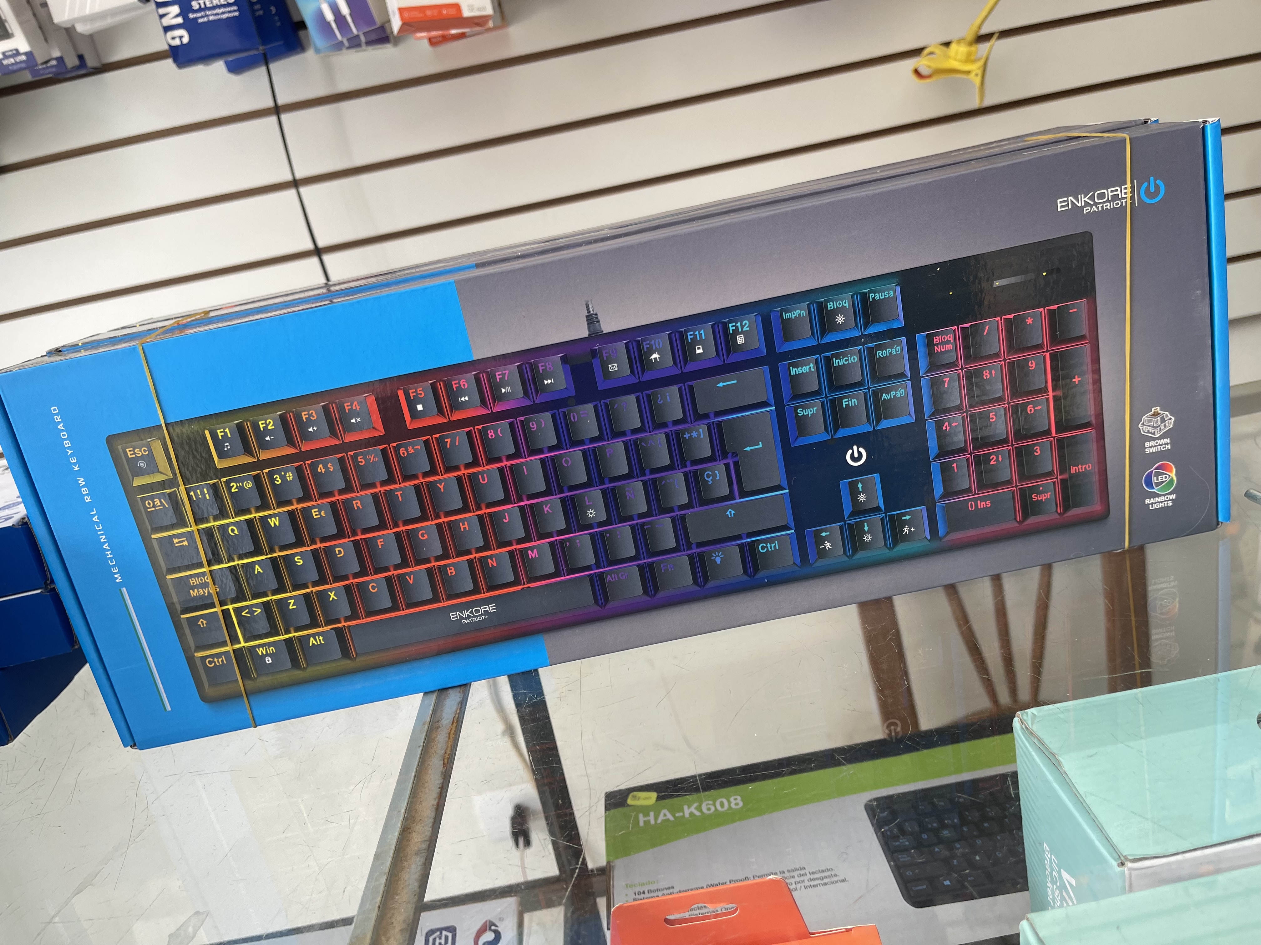 TECLADO GAMER ENKORE PATRIOT
